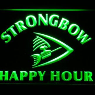 Strongbow Happy Hour neon sign LED