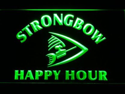 Strongbow Happy Hour neon sign LED