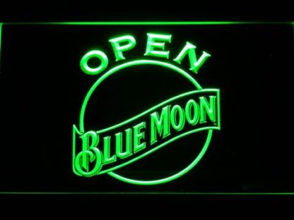Blue Moon Open neon sign LED