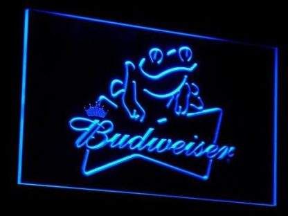 Budweiser Frog neon sign LED