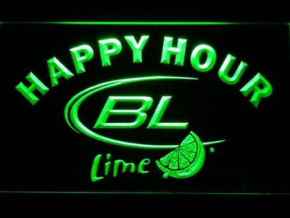 Bud Light Lime Happy Hour neon sign LED