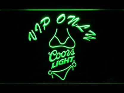 Coors Light Bikini VIP Only neon sign LED