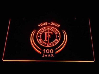 Feyenoord Rotterdam 1908- 2008 neon sign LED