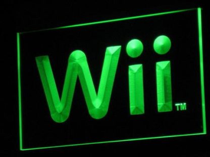 Nintendo Wii neon sign LED