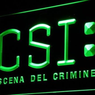 CSI Scena Del Crimine neon sign LED