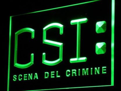 CSI Scena Del Crimine neon sign LED