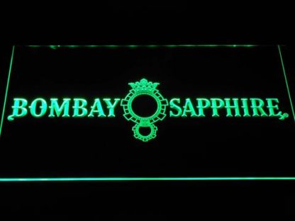Bombay Sapphire neon sign LED
