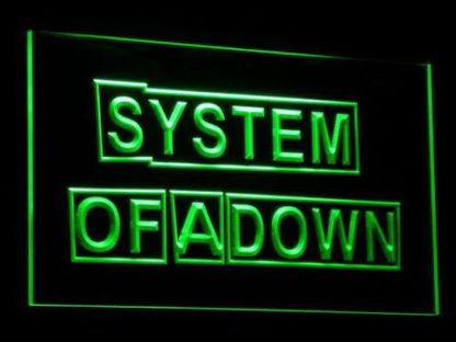 System Of A Down neon sign LED