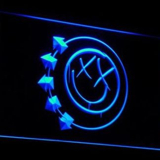Blink 182 Smiley neon sign LED