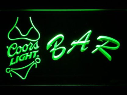Coors Light Bikini Bar neon sign LED