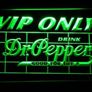 Dr Pepper VIP Only neon sign LED