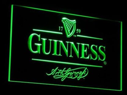 Guinness neon sign LED