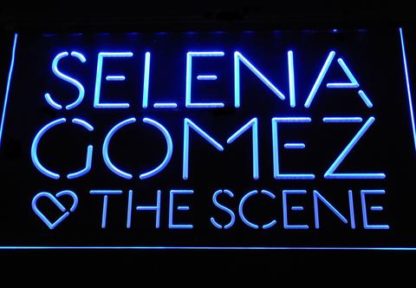 Selena Gomez & The Scene neon sign LED