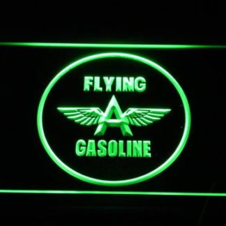 Flying A Gasoline neon sign LED