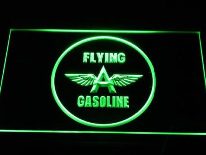 Flying A Gasoline neon sign LED