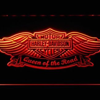 Harley Davidson Queen of the Road neon sign LED