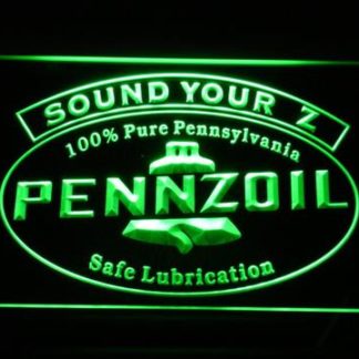 Pennzoil Sound Your Z neon sign LED