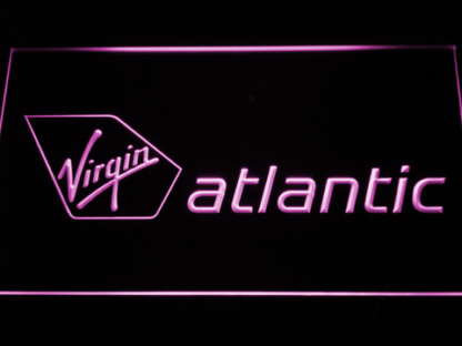 Virgin Atlantic neon sign LED