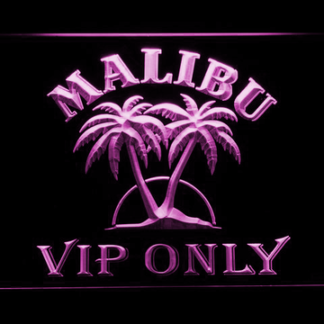 Malibu VIP Only neon sign LED