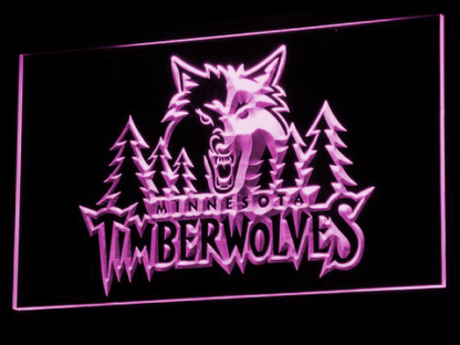 Minnesota Timberwolves - Legacy Edition neon sign LED