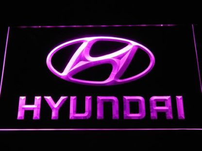 Hyundai neon sign LED