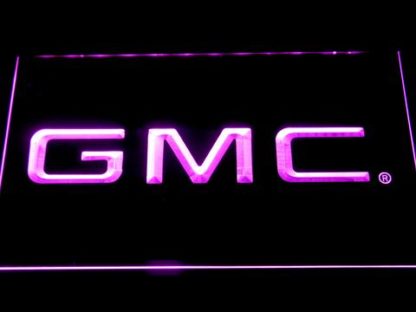 GMC neon sign LED