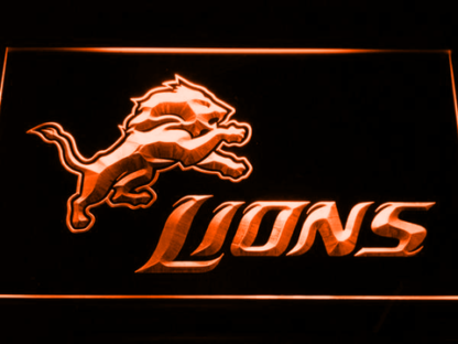 Detroit Lions neon sign LED