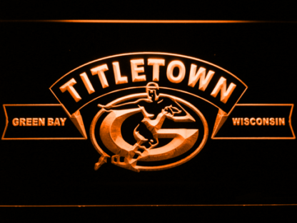 Green Bay Packers Titletown neon sign LED