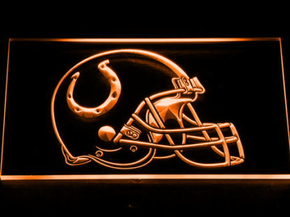 Indianapolis Colts Helmet neon sign LED
