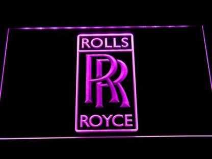 Rolls-Royce neon sign LED