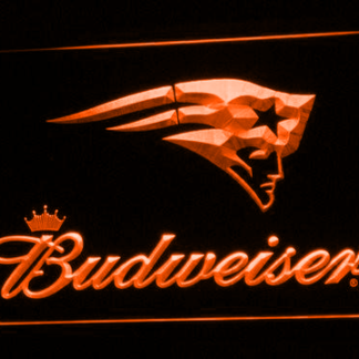 New England Patriots Budweiser neon sign LED