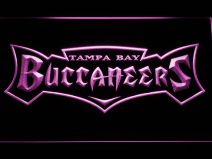 Tampa Bay Buccaneers 1997-2013 Text Logo - Legacy Edition neon sign LED