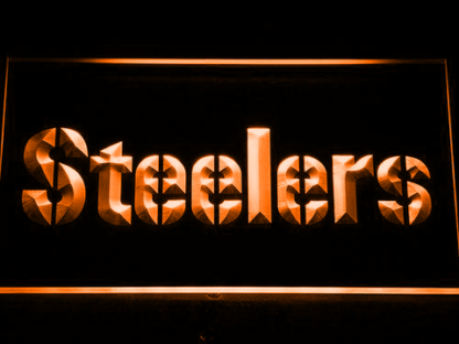 Pittsburgh Steelers Text neon sign LED
