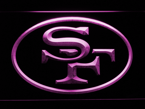 San Francisco 49ers 1968-1995 Logo - Legacy Edition neon sign LED