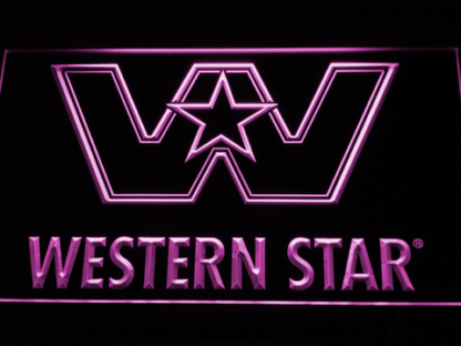Western Star neon sign LED