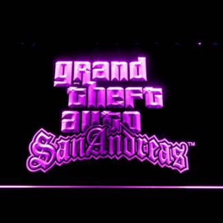 Grand Theft Auto San Andreas neon sign LED