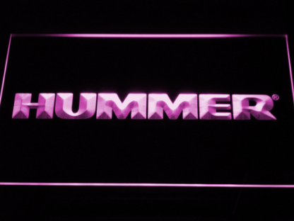 Hummer neon sign LED