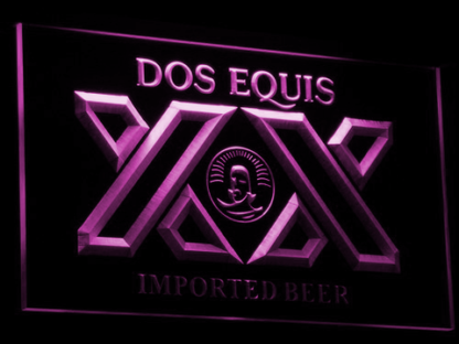 Dos Equis neon sign LED