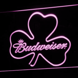 Budweiser Shamrock neon sign LED
