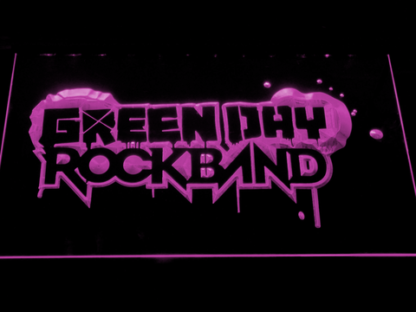 Green Day Rockband neon sign LED