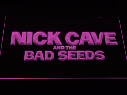 Nick Cave & the Bad Seeds neon sign LED