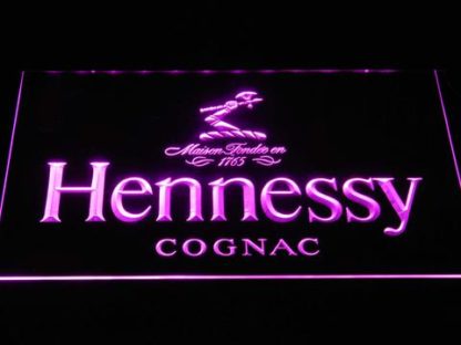 Hennessy Cognac neon sign LED