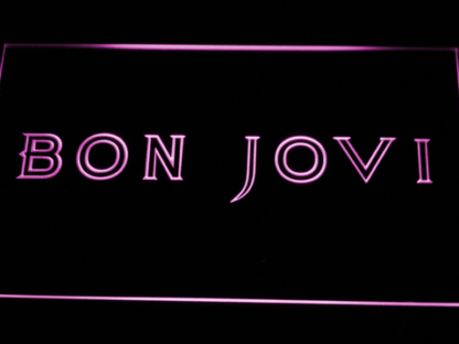 Bon Jovi neon sign LED