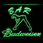 Budweiser Woman's Silhouette Bar - Image 3