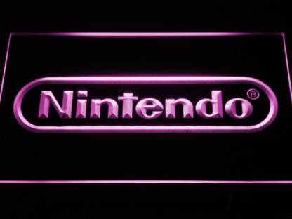 Nintendo neon sign LED