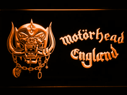 Motorhead England neon sign LED