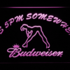 Budweiser Woman's Silhouette It's 5pm Somewhere