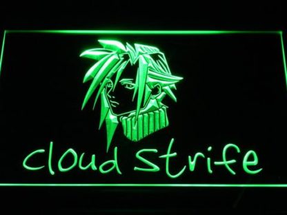 Final Fantasy Cloud Strife neon sign LED