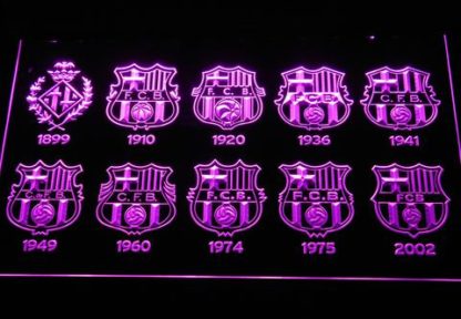 FC Barcelona neon sign LED