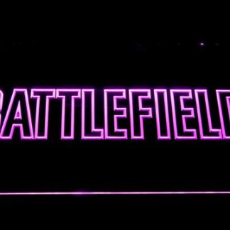 Battlefield neon sign LED